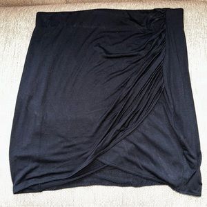 🎉HP🎊 Criss Cross Black Mini Skirt A New Approach (a.n.a.) Size M